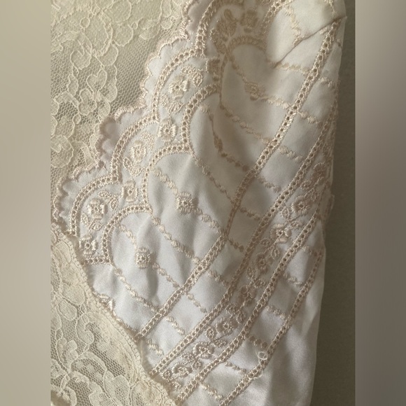Vintage Silk Lace Nightgown - Picture 3 of 12